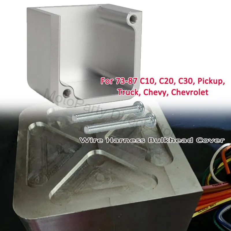 Cubierta de puerta de cabina con arnés de cables para C10, C20, C30, Pickup, Camión, Chevy, Chevrolet 73-87 Squarebody