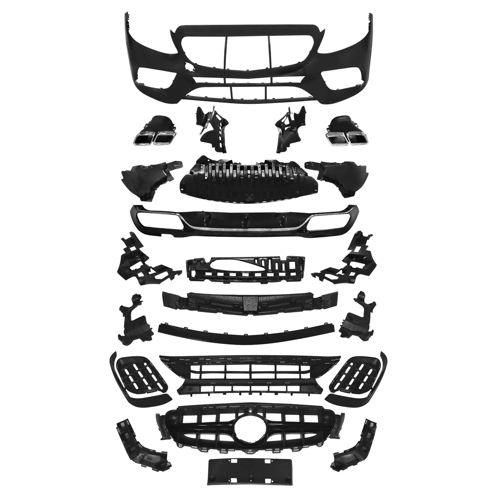 

Artudatech Body Kit Bumper Fit for Mercedes E Class W213 2016-20 Upgrade E63s AMG Style