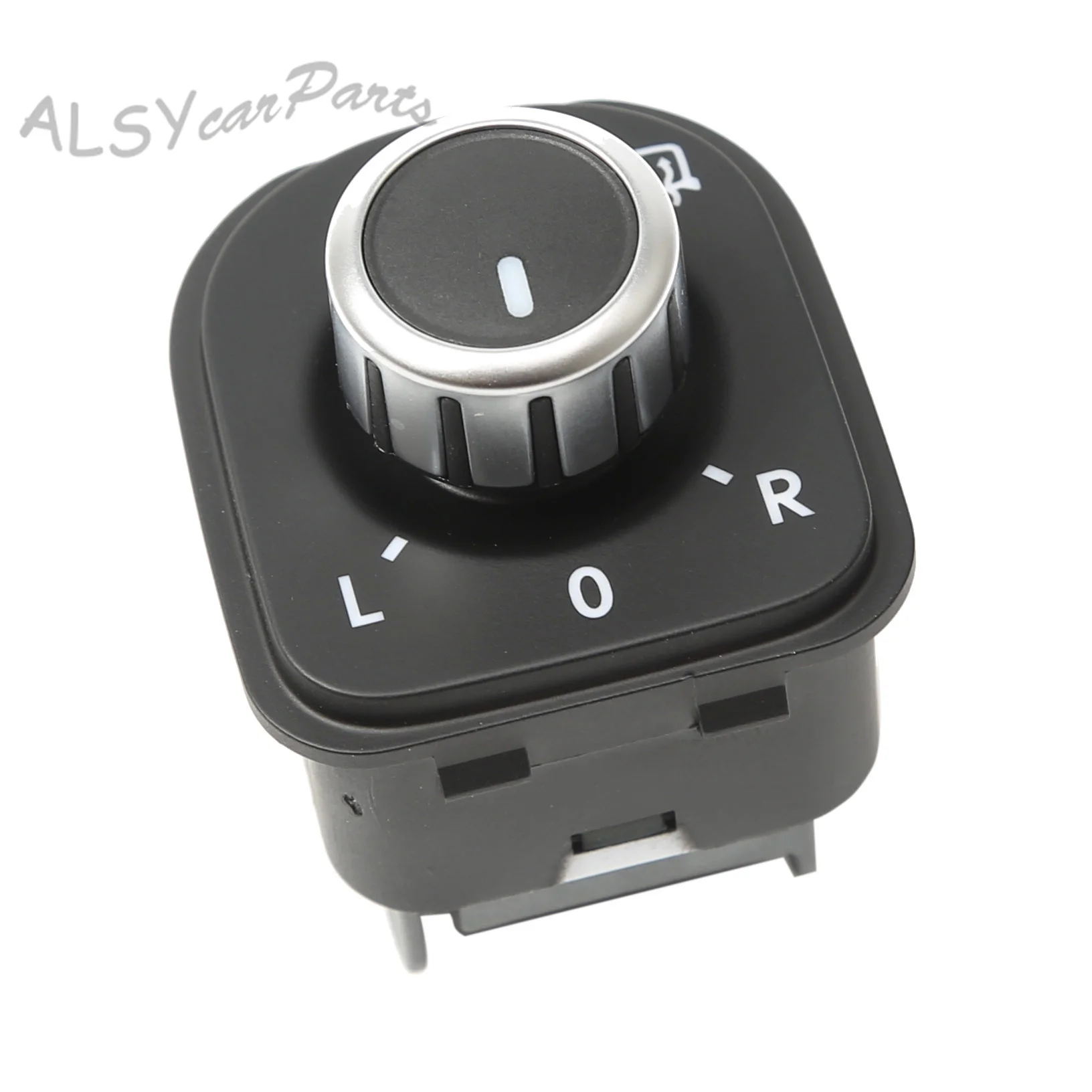 

Chrome Mirror Adjust Knob Switch 5ND 959 565 B For Jetta Golf MK5 MK6 Passat B6 Rabbit 1K0 959 565 K/L/J / 5K0 959 565