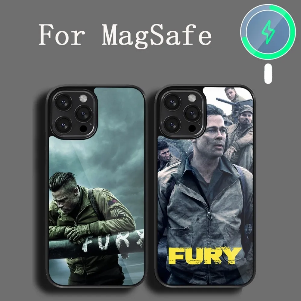 The Movie F-Fury Phone Case For iPhone 14 13 12 11 15 Pro Max Plus Magsafe Magnetic Cover