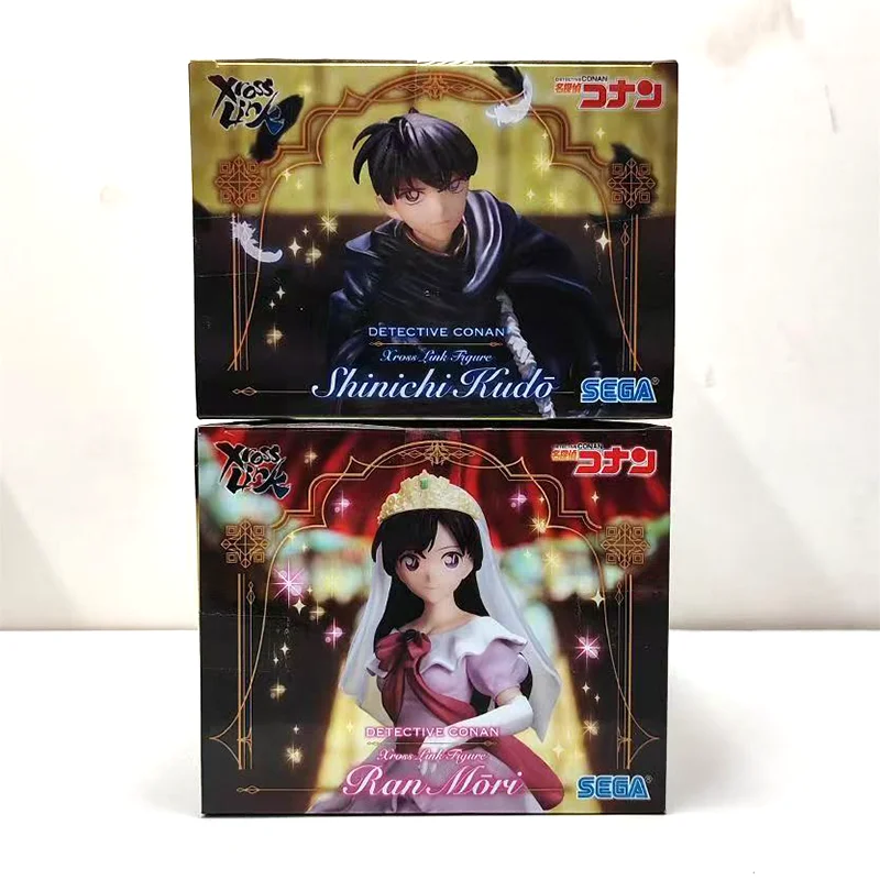 

[Original Genuine] In Stock Sega Detective Conan Xross Link Jimmy Kudo Rachel Moore Anime Figure Model Collector Figurine Toys