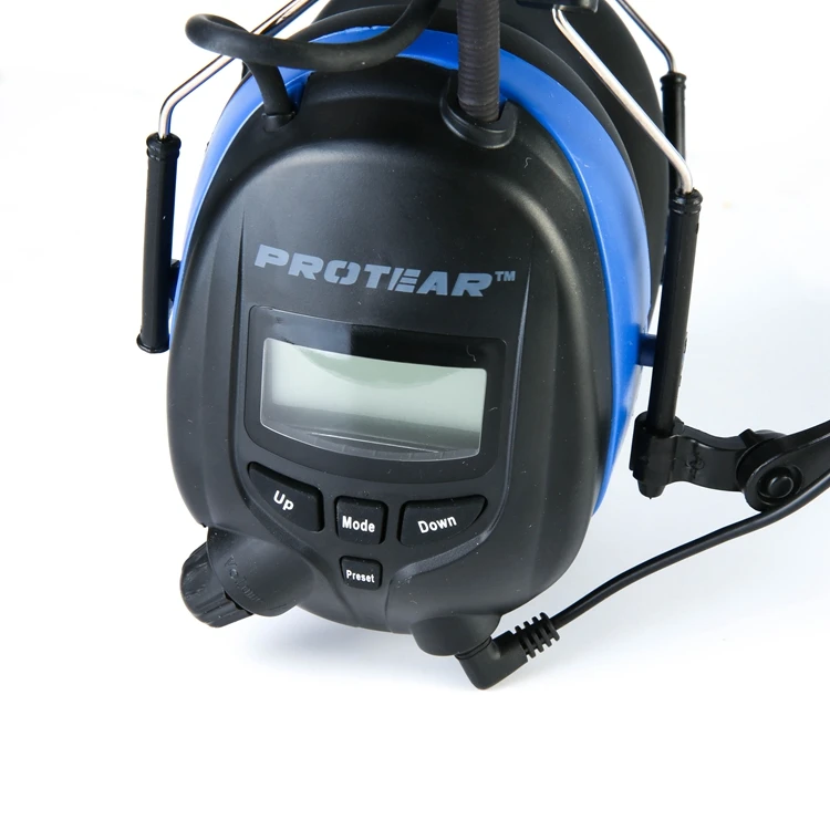 BT защита слуха шумоподавление беспроводные подключенные двусторонние наушники для групповой радиосвязи