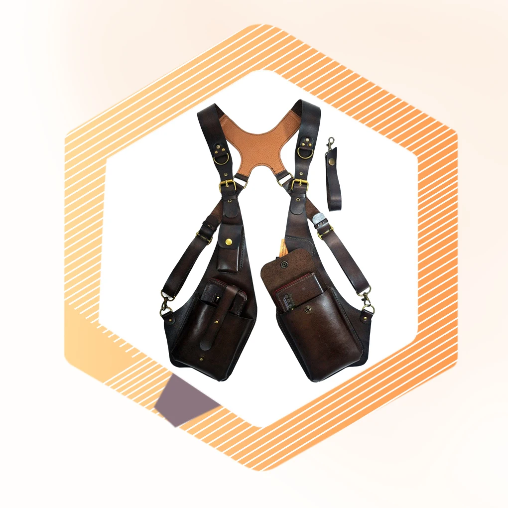 Sturdy And Durable Shoulder Holster Bag Wide Application Convenient And Practical Anti-Theft