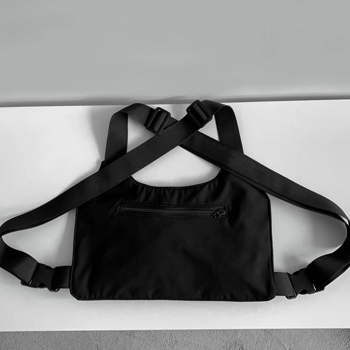 고급 맞춤형 로고 툴링 조끼 가방, 가슴 가방, 전술 기능 멀티 포켓 라이딩 웨어러블 백팩, 개인 맞춤 DIY