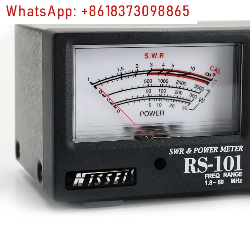 RS-101 1.8-60Mhz 3KW shortwave standing wave meter power meter HF pointer meter