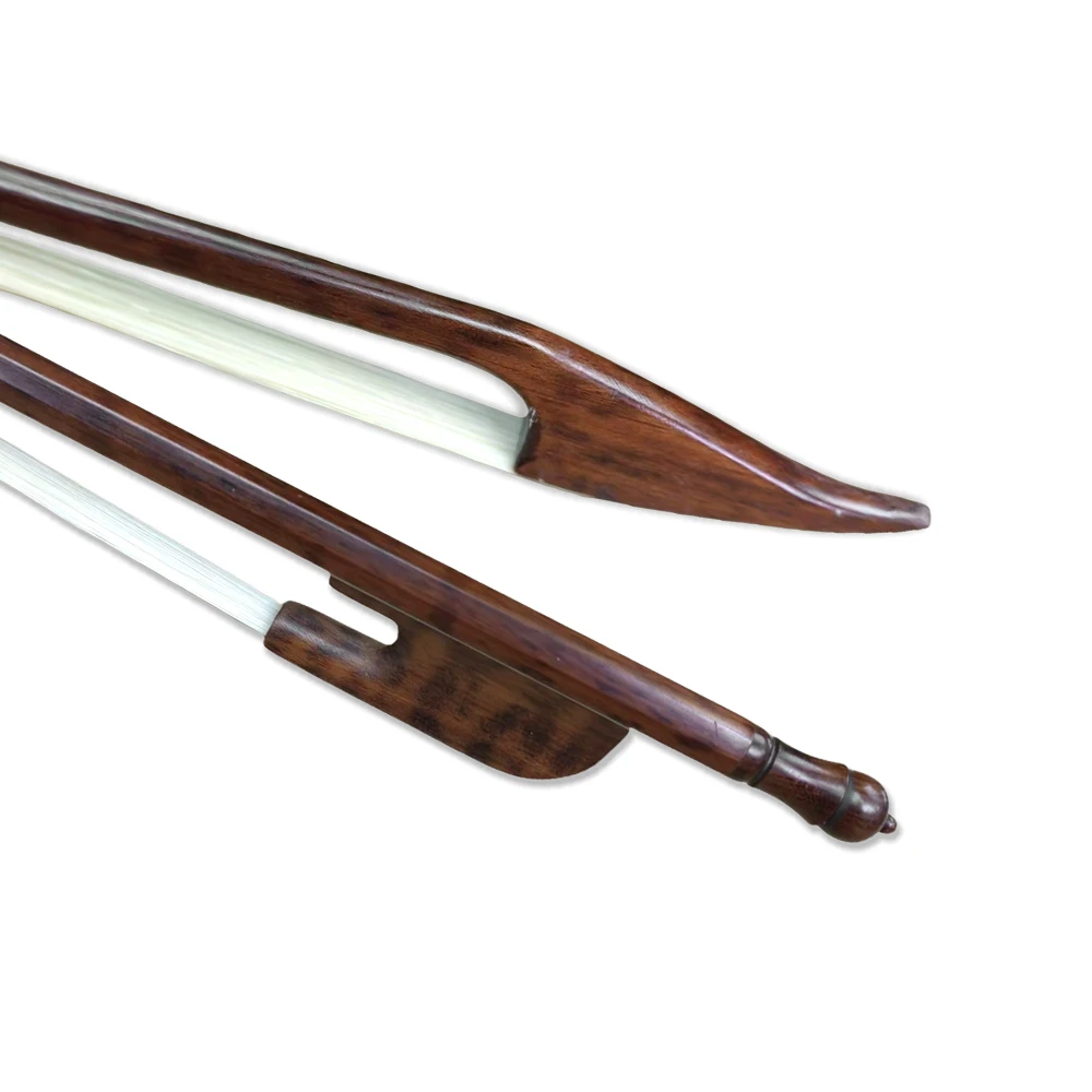 

New Cello Bow 4/4 Full Size Snakewood Natural Horsehair Baroque style Well Balanced