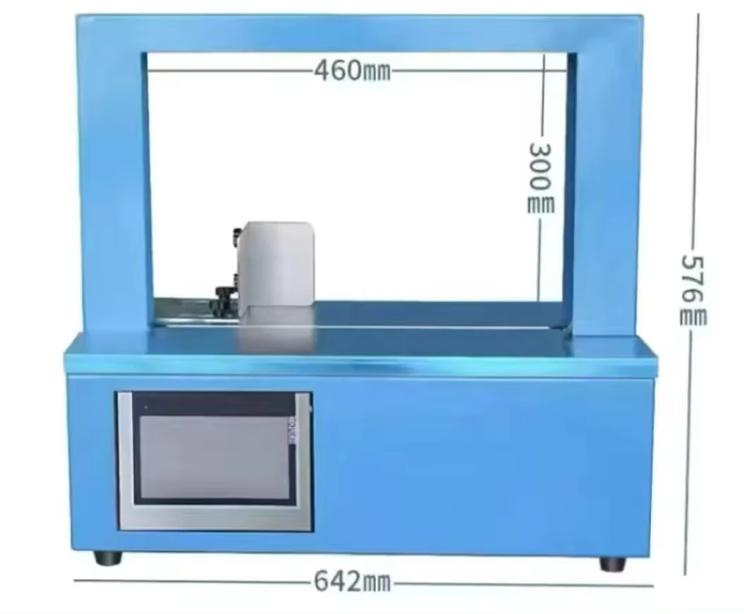 g Machine OPP Film Tape Strapping Machine Automatic Manual Banknote Strappin