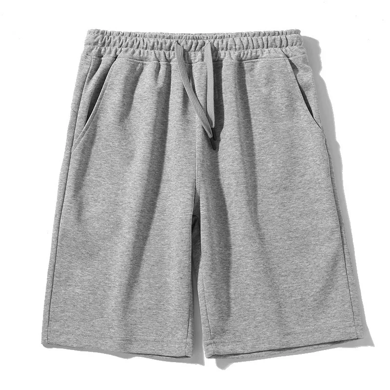 Nuevos pantalones cortos transfronterizos para hombre: capeles deportivos, sueltos e informales, antiguos, con espalda descubierta, cintura elástica
