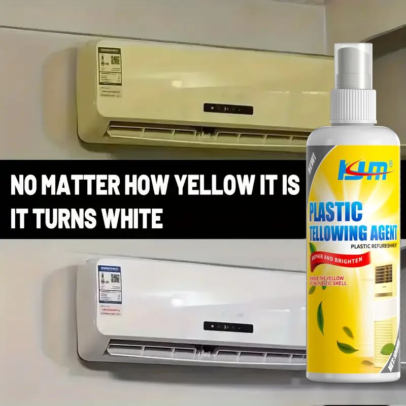 100ml Universal Plastic Renewal Spray - Efficient Surface Reviver, Home Appliance Yellowing Remover, Air Conditioner Restoration view 2