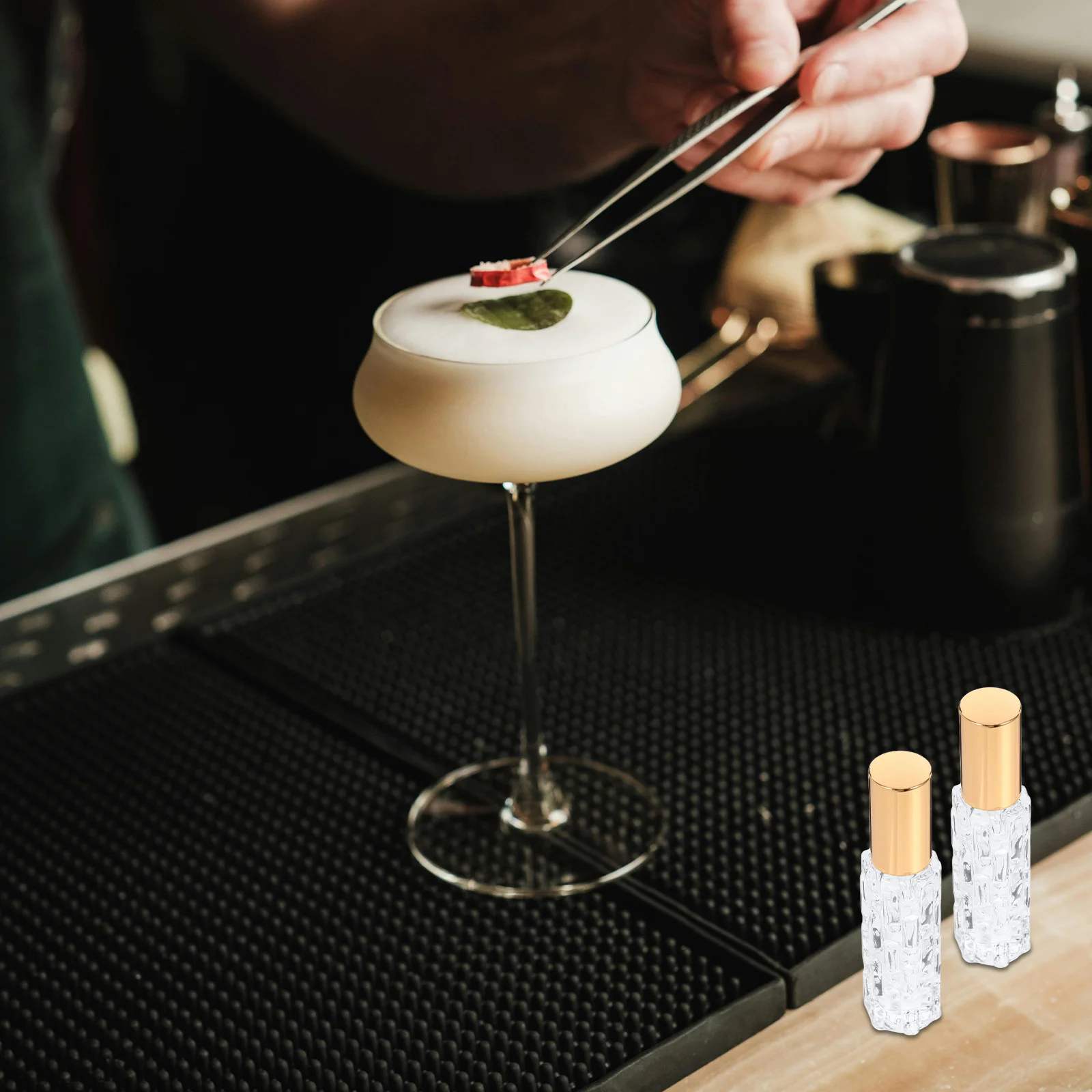 

2 шт., высококачественный стеклянный распылитель для горьких стекол, эффективный инструмент для запотевания для барменов в барах, ресторанов и домов, горькая бутылка