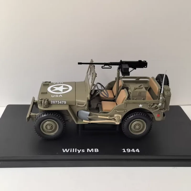 

ALTAYA 1/24 Scale WILLYS MB 1944 Alloy Simulation Car Model Static Collection Decorated Holiday Gifts Toys Souvenir Gift