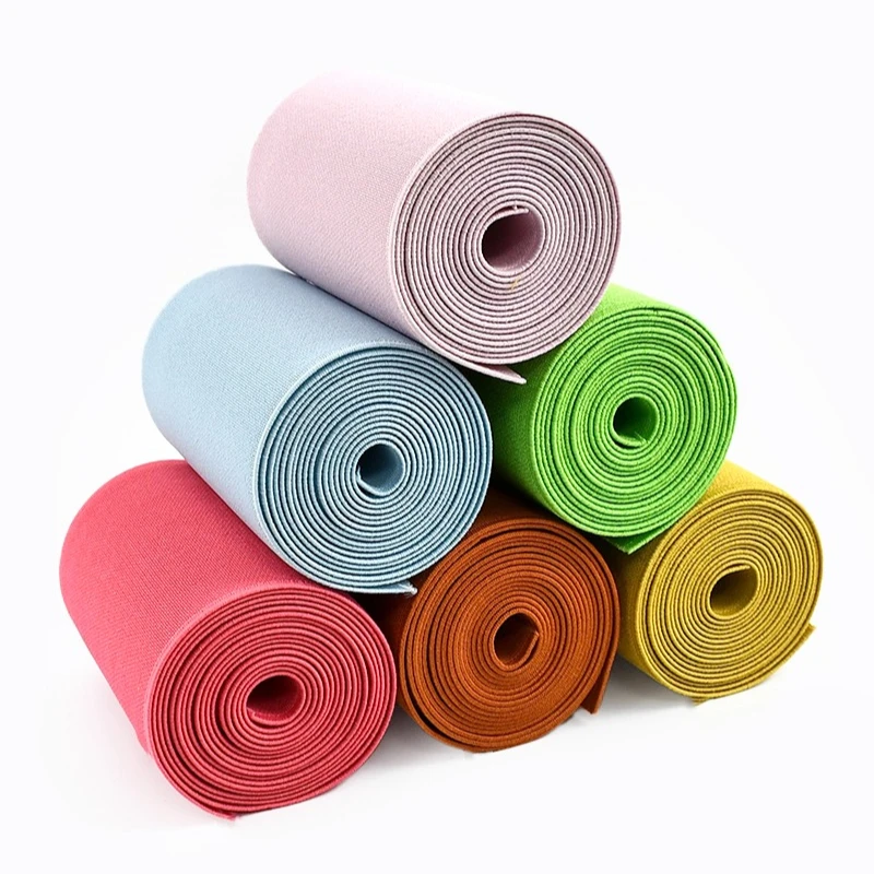 1-5Meters 10cm Wide Elastic Band for Sewing Yoga Pants Stretch Waistband Tape Skirt Dress Belt DIY Garment Craft Accessories