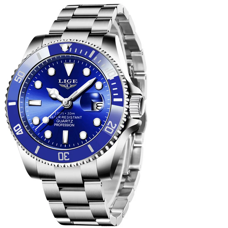 Men's Business Waterproof Luminous Quartz Watch