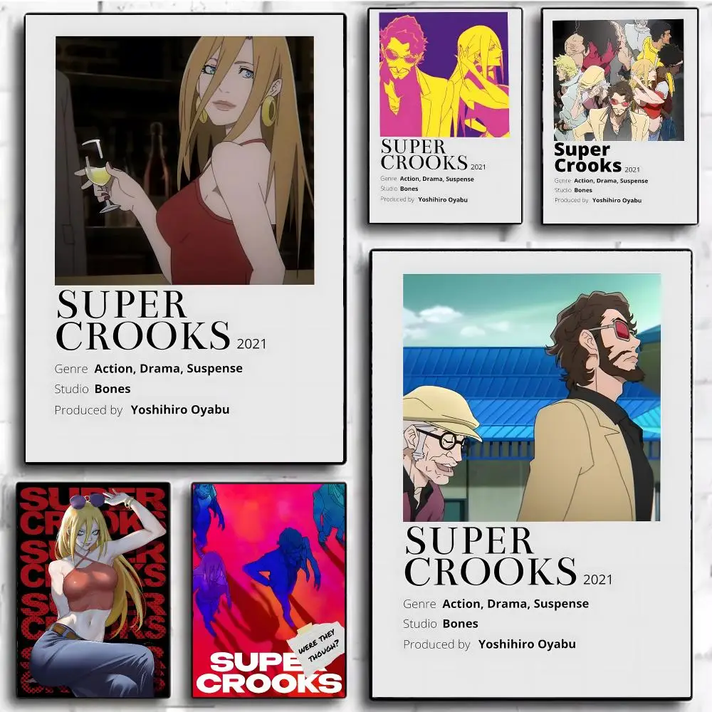 anime crime S-Super Crooks Poster Modern Home Decor & Interior Design | Wall Art Collection