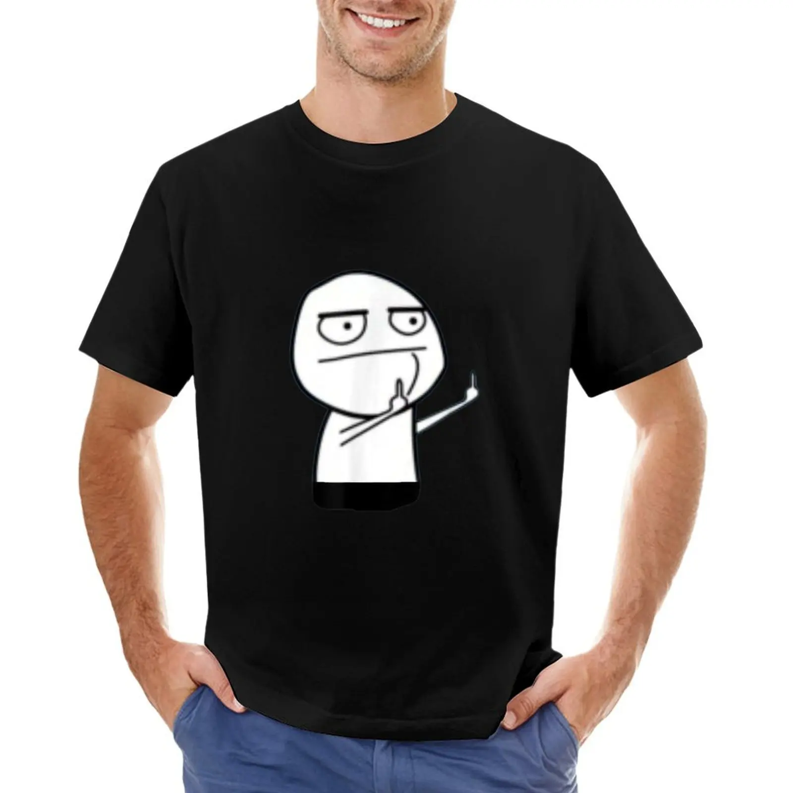 Middle finger meme, stinkefinger T-Shirt customizeds oversizeds sweat shirts, men