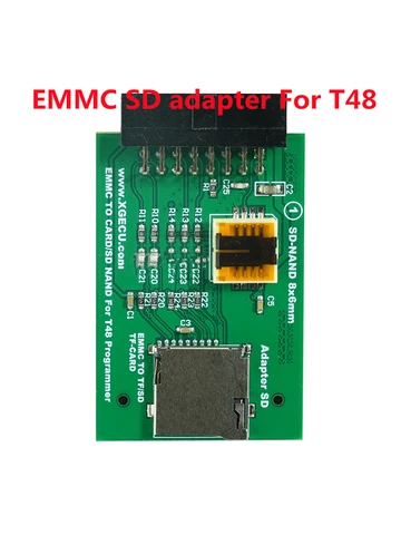 EMMC SD адаптер ONEVAN для XGecu T48 Programmer