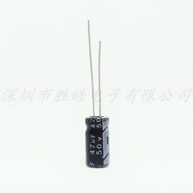 (10PCS/50PCS/100PCS)   50V47UF   Volume：6.3X11  Aluminum Electrolytic Capacitors  High Quality