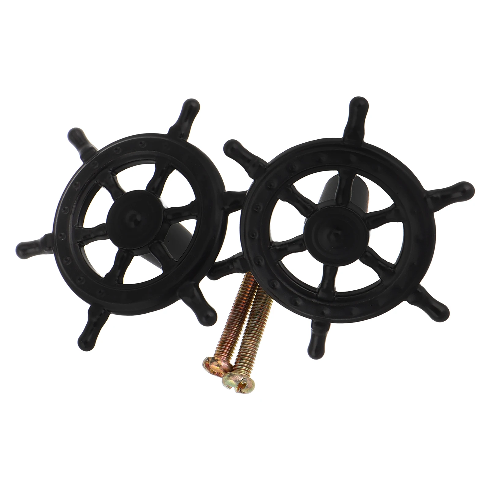 

2 Pcs Single-hole Handle for Cabinet Drawer Grip Door Knob Hardware Fixtures Simple