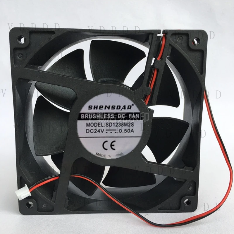 

LL for 1PCS SHeNSDAR 12038 SD1238M2S DC24V 0.50A 2-wire cooling fan