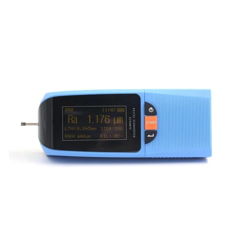 Surface Roughness Gauge Portable Digital Roughness Tester Machine with 32G Micro SD Card Multi-Parameter Measurement Capability