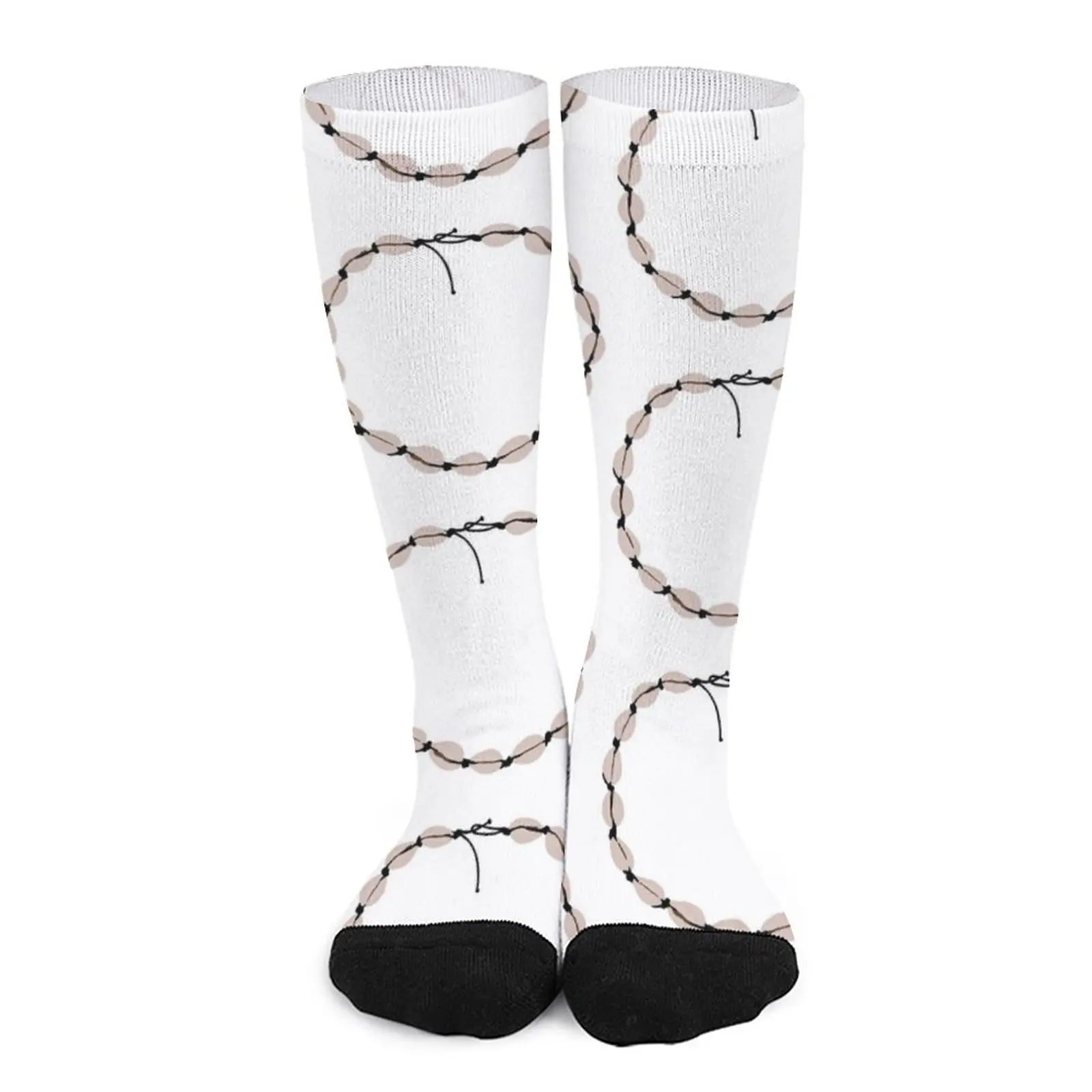 puka shell necklace Socks long socks man Run Women's warm socks Stockings