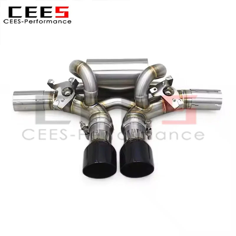 cees Performance Valved Sport Exhaust Pipe for Porsche 911 992 3.0T 2020-2023 SUS304 Stainless Steel Car Catback Exhaust System