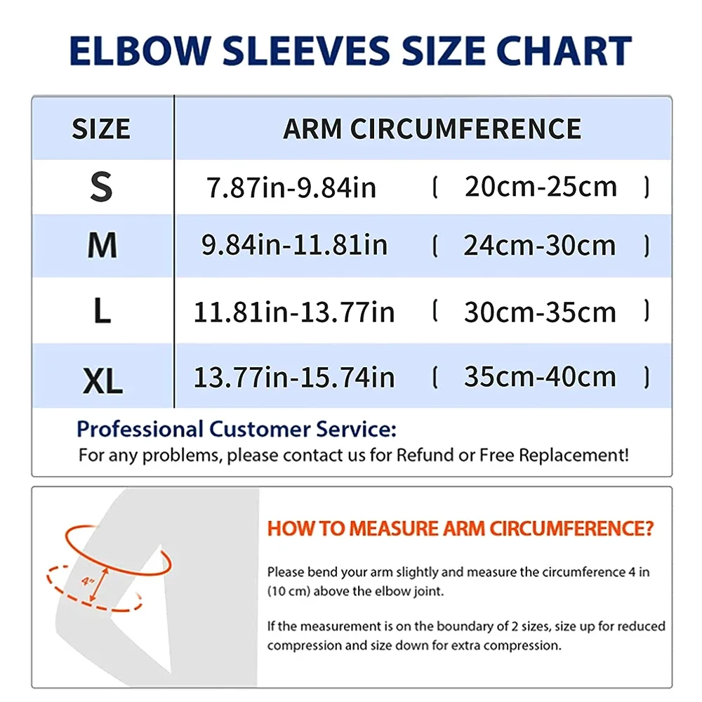 1 Pcs Elbow Brace for Tendonitis and Tennis Elbow Compression Support Sleeve for Men and Women, Reduce Joint Pain view 3
