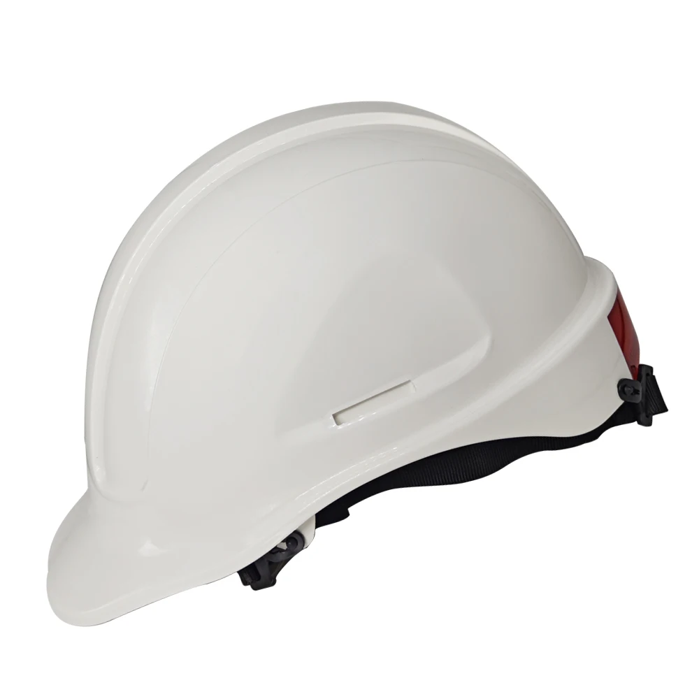 SAFETREE CE/ANSI/ISEA Z89.1-2014 Type II ABS Safety Helmet with Reflector Work Safety Headgear Head Protection Unvented