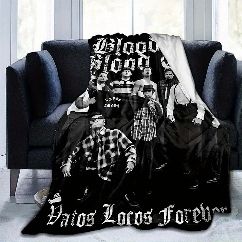 Personalized Blood In Blood Out Blanket Name Gangster Art Soft Fleece Throw Fan Gift Home Decor Movie Theme