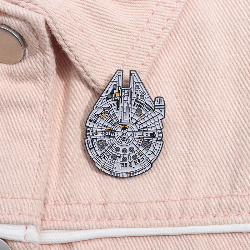 Science Technology Enamel Pins Custom Science Fiction Movies Brooches Lapel Badges Punk Jewelry Gift for Fans Friends