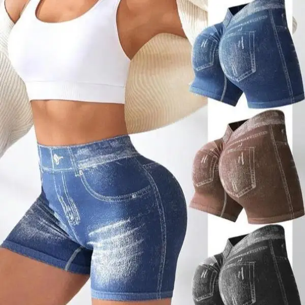 Herren Ort Hosen Damen Denim Effekt Bedruckt Hohe Taille Frühling 2026 Faion XFX98 Anderes Material 00 % Damen Bot