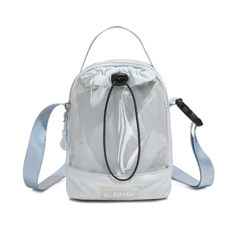 

Легкая прозрачная сумка через плечо, регулируемая водонепроницаемая женская сумка через плечо INS, женская сумка для мобильного телефона на шнурке