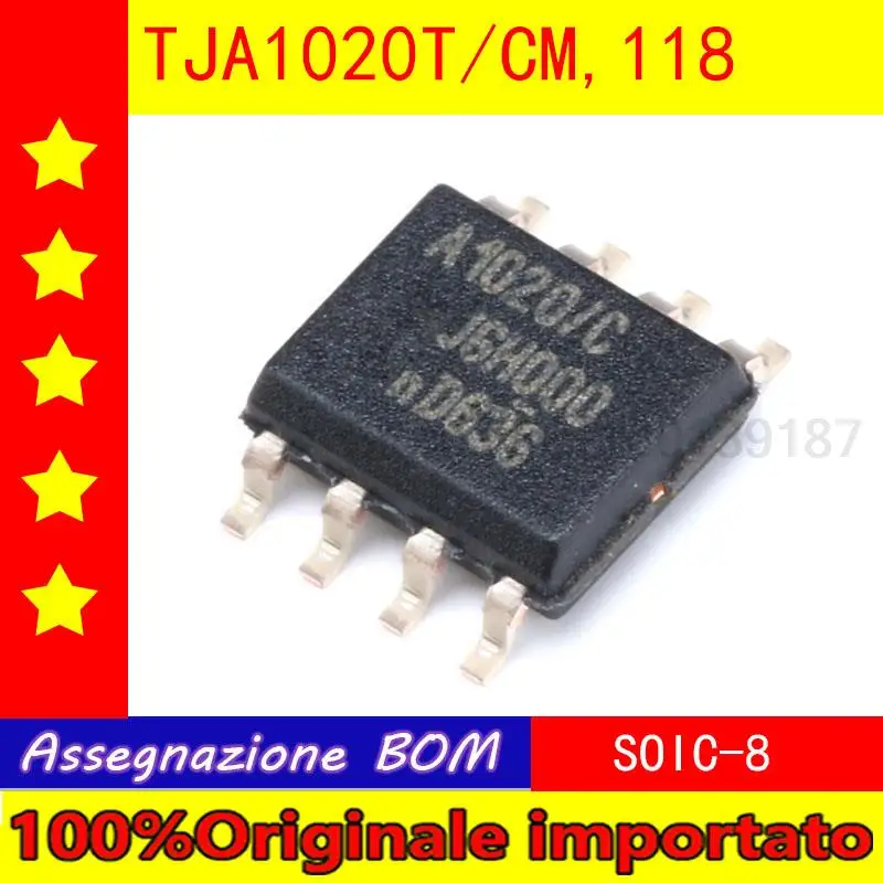 5PCS/LOT Home furnishings patch TJA1020T SOIC - 8 LIN bus transceiver chip