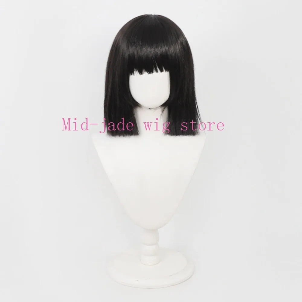 

Game Limbus Ryoshu Cosply Wig Scalp Short Collarbone Heat-Res for Durable Stage