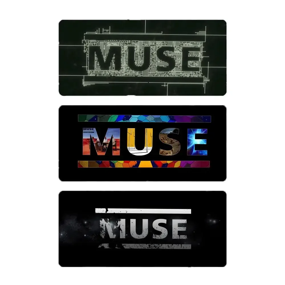 british rock band pop music M-Muse Mouse Pad Large Gaming Mousepad with Stitched Edges Thickened Desk Mat PC