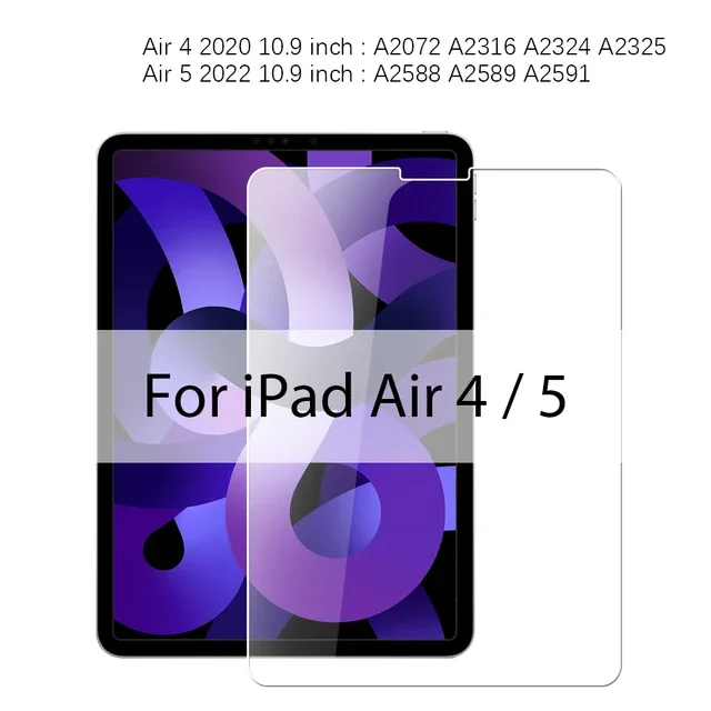 JAOUCAM 2PCS HD Für iPad 2025 A16 Gehärtetes Glas Screen Protector IPAD Air 11 zoll 2025(M3) IPAD Tablet anti Scratch Schutz Film 7
