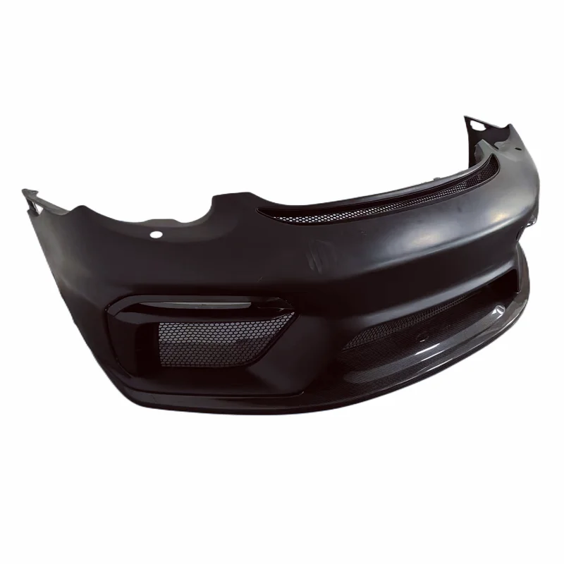

For the Porsche 987.2 Cayman Upgrade GT4 Fiberglass and Carbon Fiber Front Bumper Body Kit Rear Diffuser Rear Spoiler