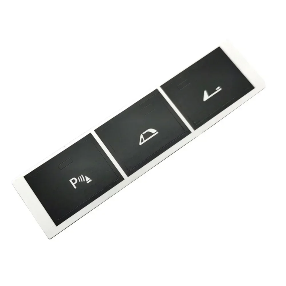 Black High Grade Vinyl For BMW Z4 E89 2009~2016 Button Repair Decals Sticker Center Replacements Car Accessories - Image 3