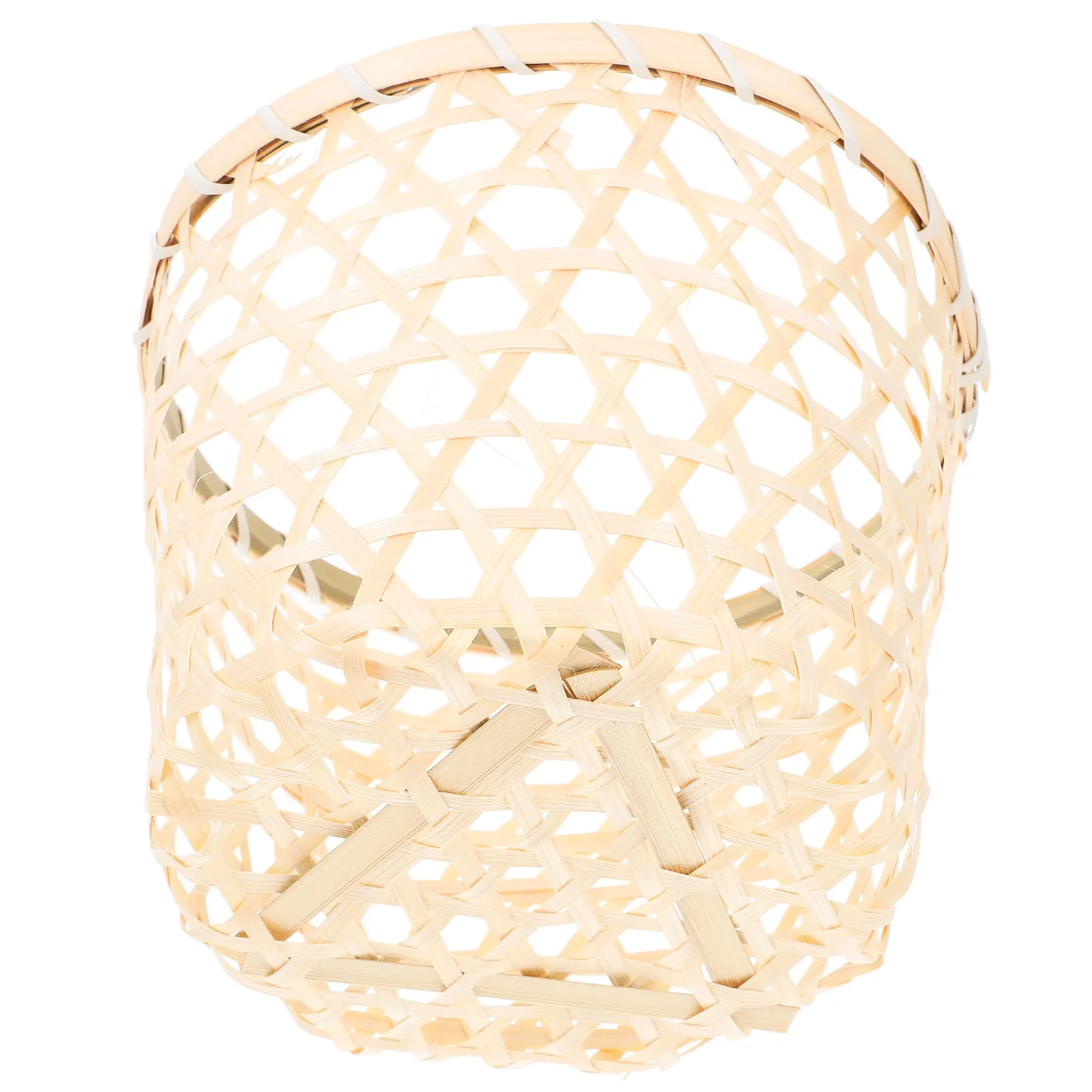 

Bamboo Basket Egg Holder Woven Baskets Fruit for Kitchen Decorative Daily Use Storage