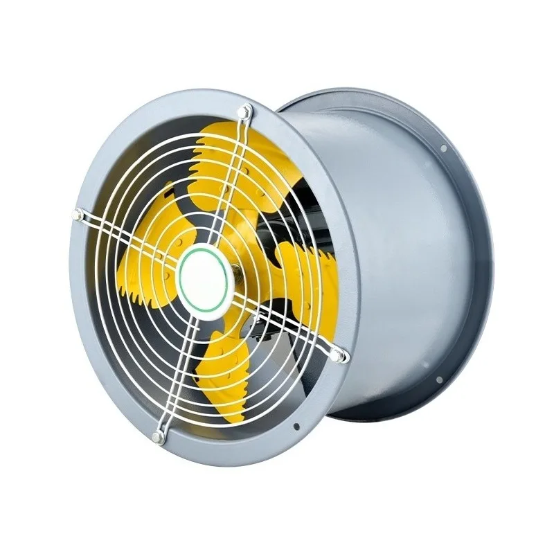 Axial flow fan duct ventilator 220V industrial strong exhaust kitchen silent ventilation fan 380V high power
