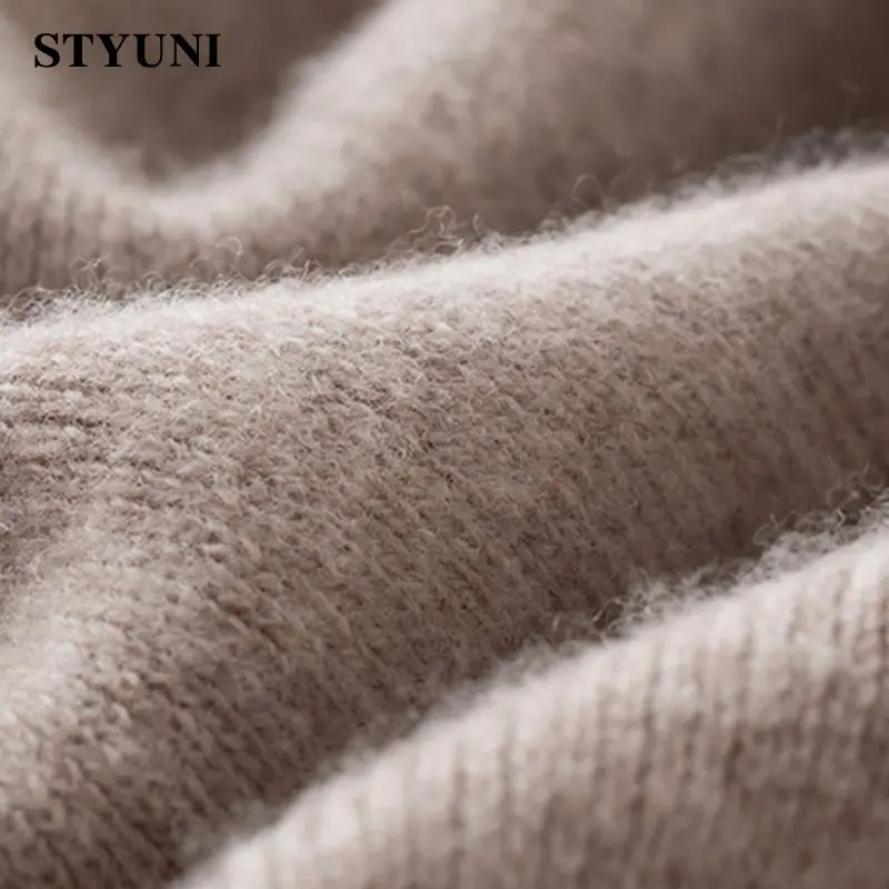 Straight Solid Casual Chic Elastic High Waist Knitted Women\'s Skirt Korean Fashion Mid-Calf Long Skirts For Women Winter 2023