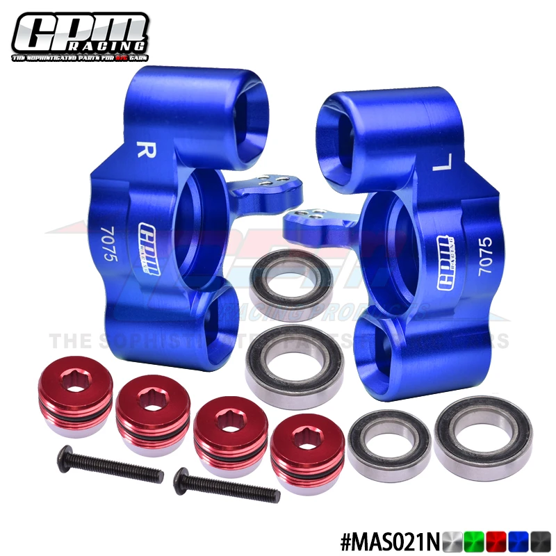 GPM Alu 7075 Front Knuckle Arms Larger Inner Bearings For ARRMA Senton 6S Mojave