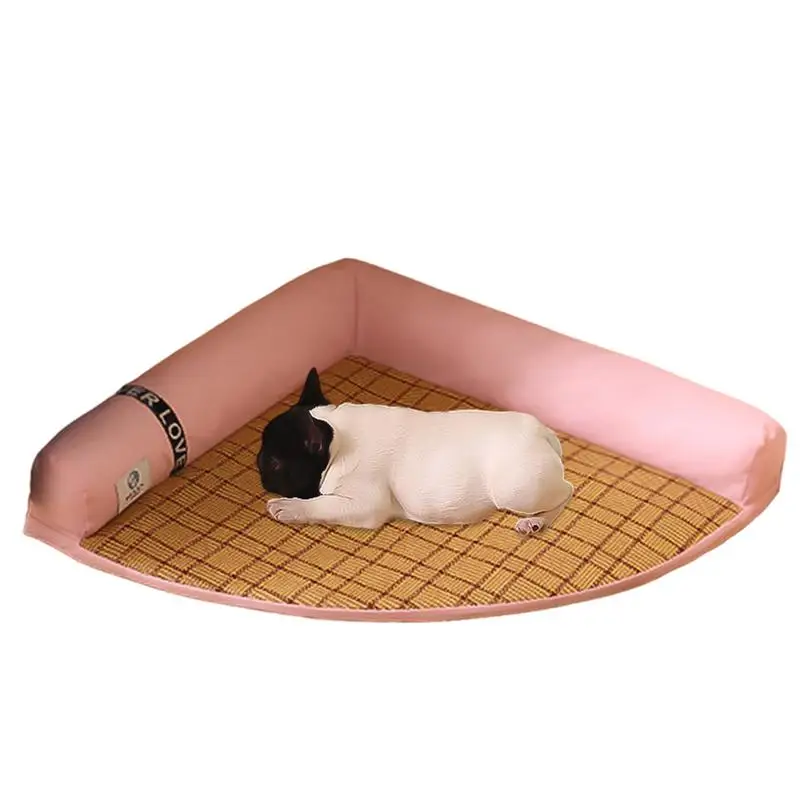 

Cat Cooling Pad Washable Cat Mat Summer Cooling Mat Removable Dog Bed Mat Non-Stick Cat Mat For Kennels Beds Keep Your Pet Cool