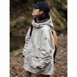 Autumn Women's Wind-proof Work-wear Fashion Loise Casual Pocket Coat Men and Women