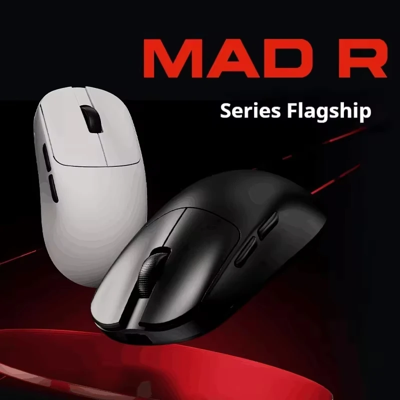 VXE Mad R Major Ultra-Lightweight Wireless Dual-Mode Mouse Ergonomic Paw3395 Game Esports Long battery life Office Mouse