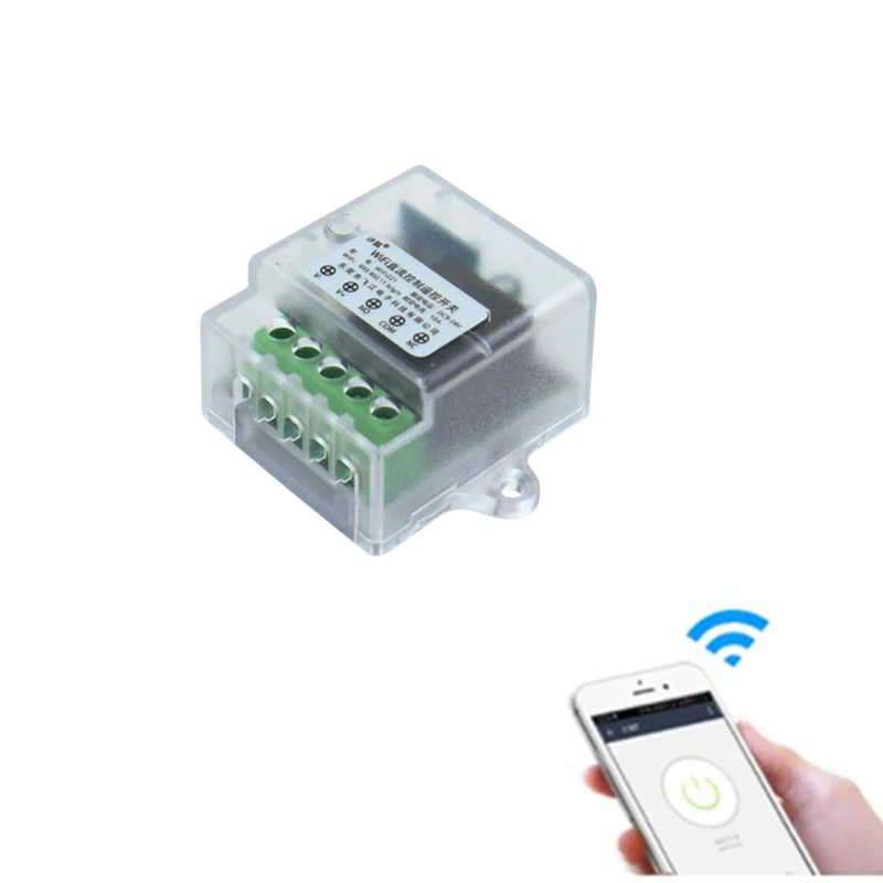 

WiFi doodle wireless switch unidirectional relay module input timing application remote control voice control, Remote control sw