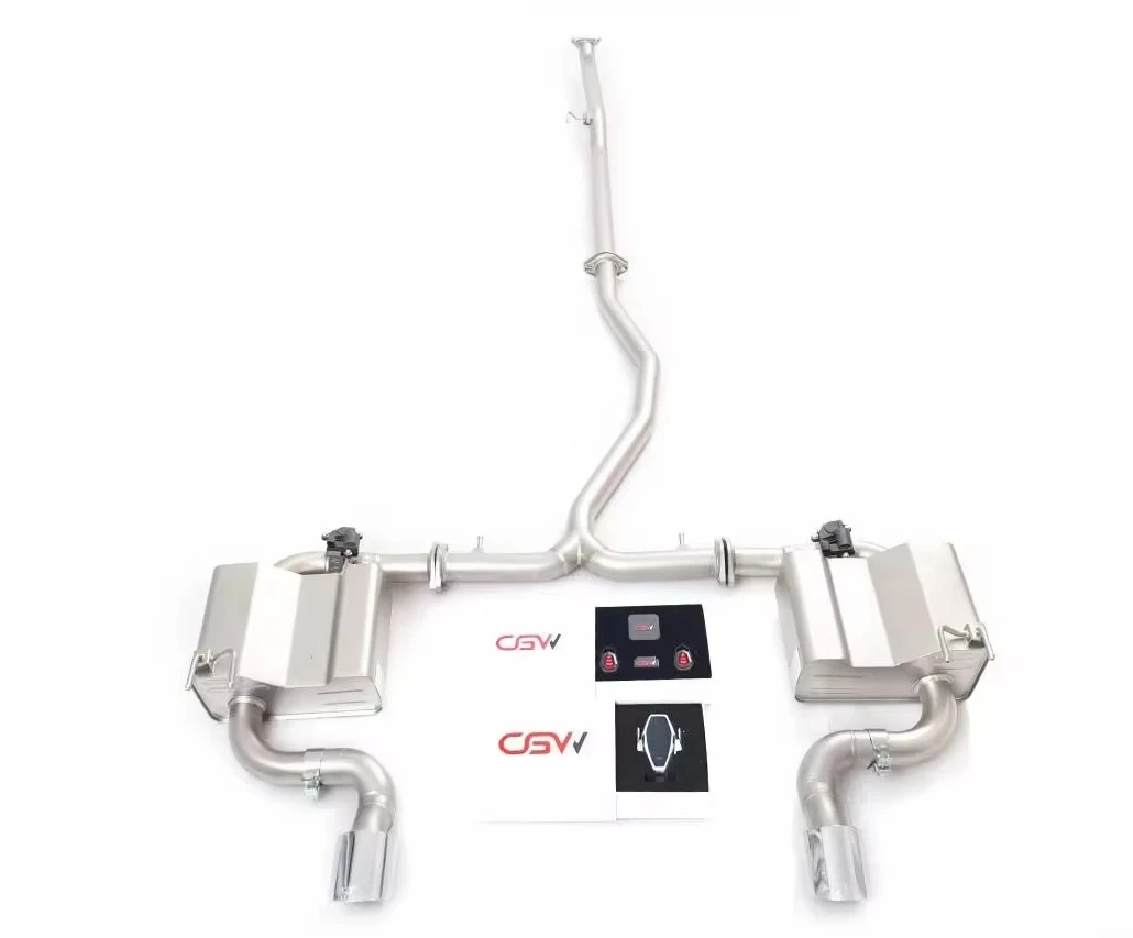 Stainless Steel Replacement Catback Exhaust Pipe For Honda Civic 10th 1.5T