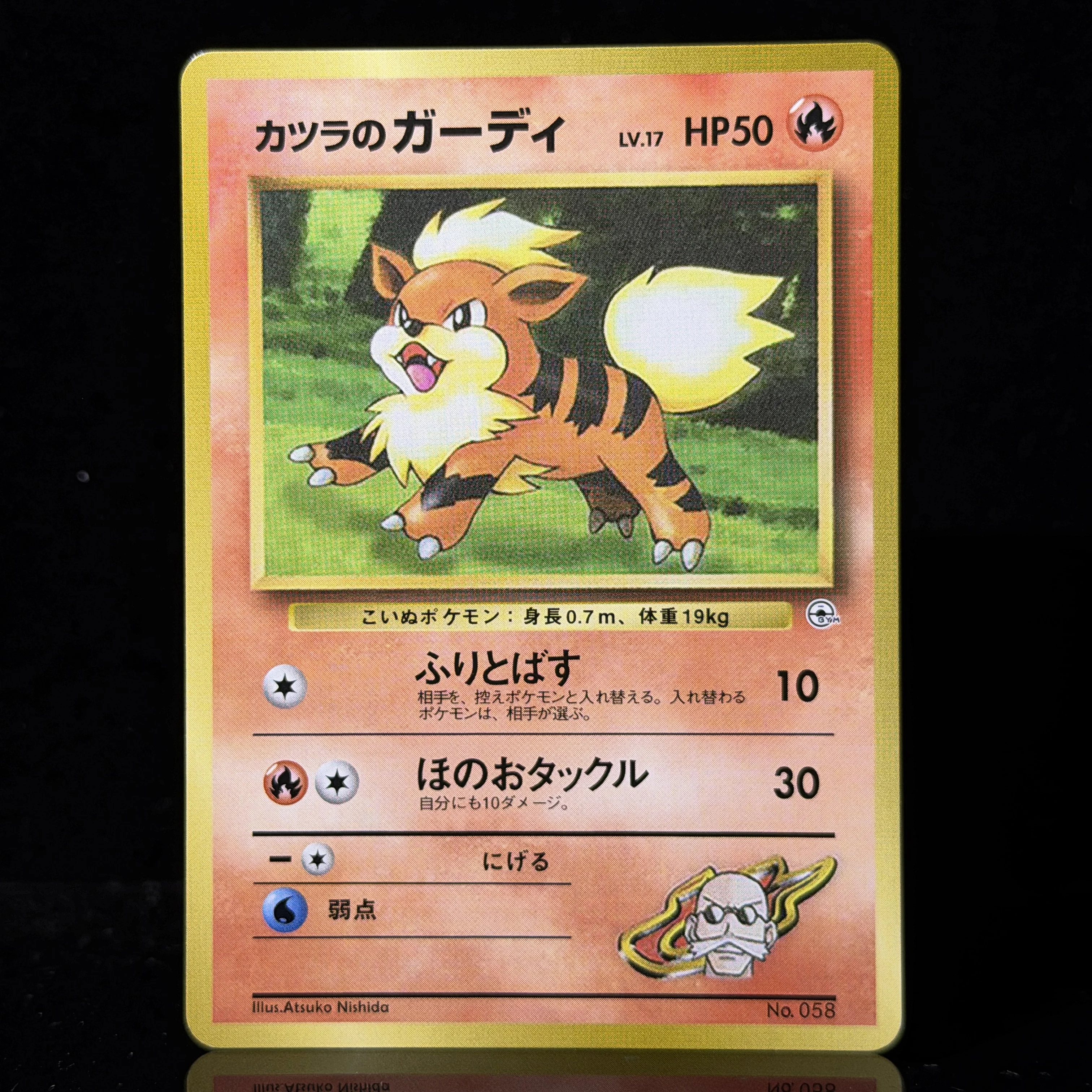 PTCG Japanisches CoroCoro Glossy Promo Grail Set Vintage Dratini Tentacool Chase Seltene Premium-Qualität Ausstellungsreife Proxy-Karten – Detail 8