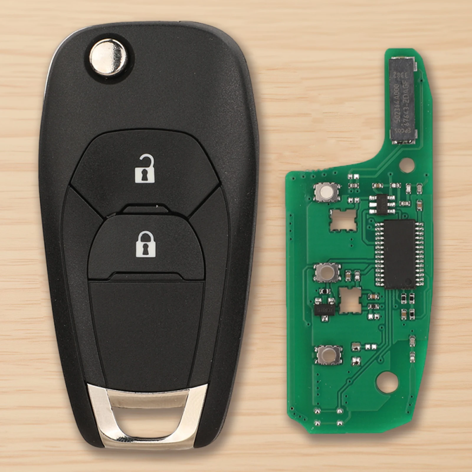 

Пульт дистанционного управления для автомобиля с 2/3 кнопками, 433 МГц, чип 4A, для бесключевого доступа, подходит для Chevrolet Cavalier, автомобильные аксессуары