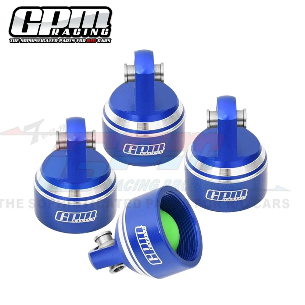 GPM Metal Aluminum Shock Absorber Cap Cover 7764 for Traxxas 1/6 XRT 8S 1/5 X-MAXX 6S 8S 4WD Monster Truck RC Car Upgrade Parts